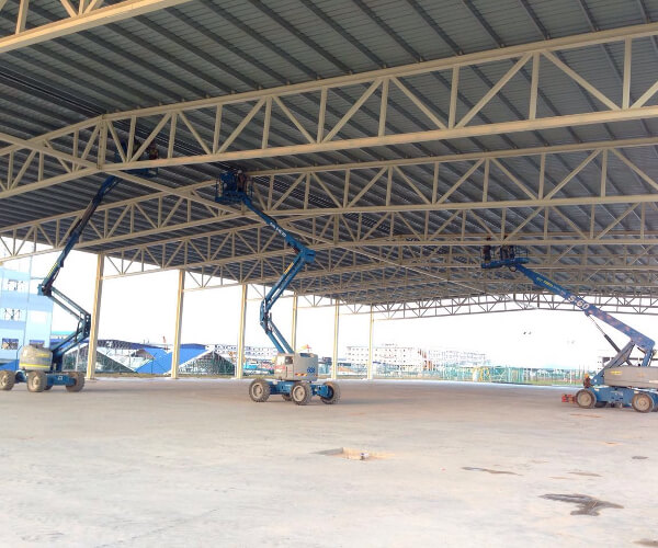 Design & Build Steel Structure for sports facility