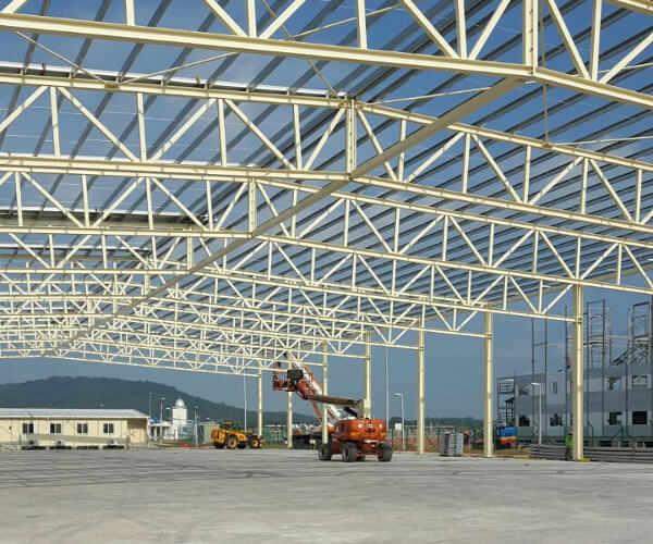 Design & Build Steel Structure for sports facility